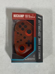 NuChamp Wireless Controller for Nintendo Switch (Ruby Red) - Armor3
